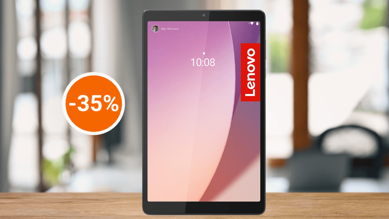 Heute bei Amazon: Für weniger als 90 Euro bietet das Tablet von Lenovo eine gute Ausstattung.