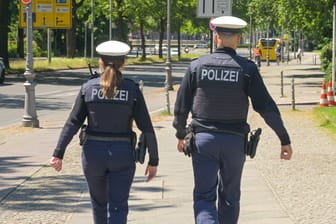 Polizisten in Berlin (Symbolbild):
