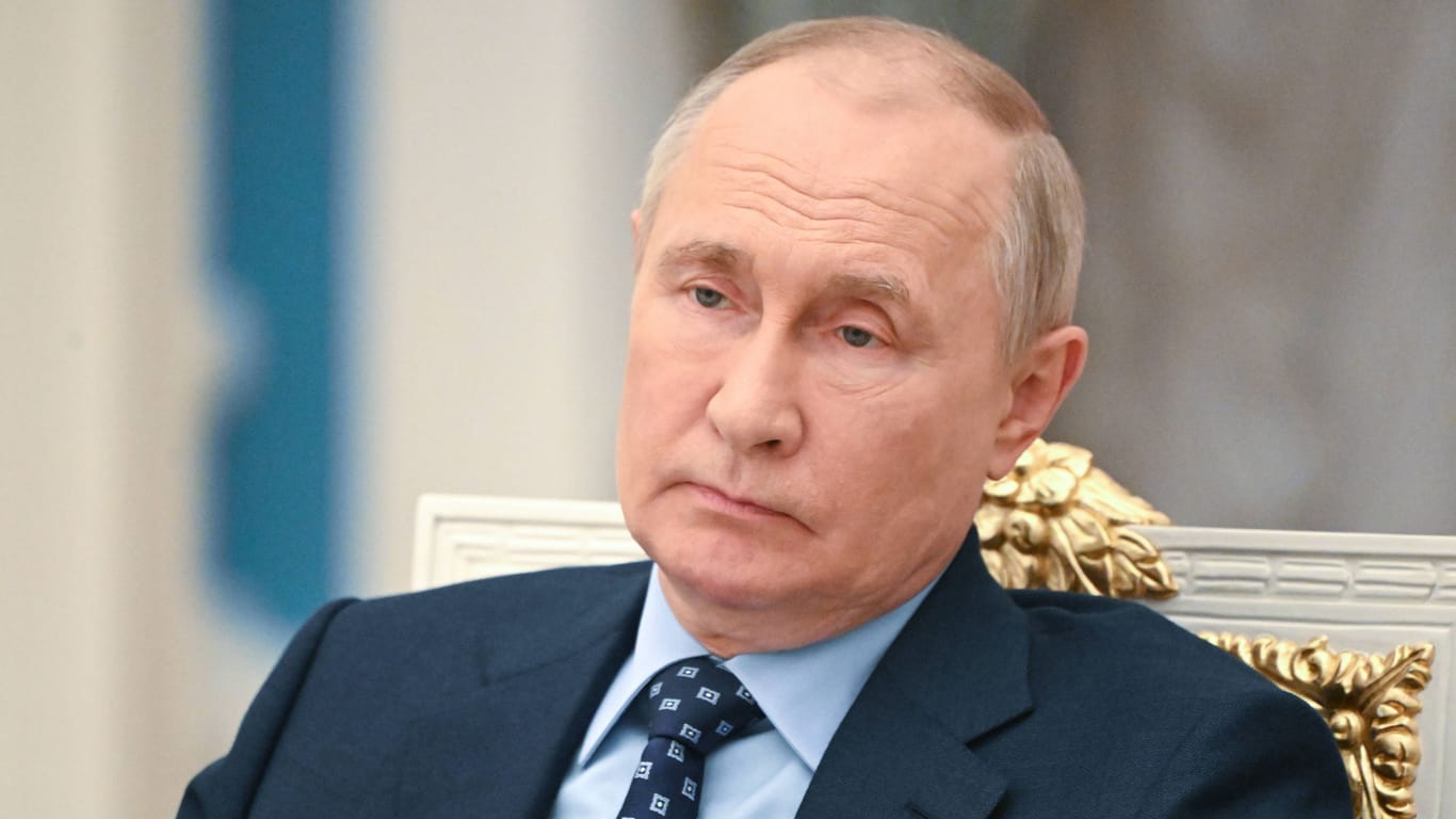 Russlands Präsident Wladimir Putin (Symbolbild): Russland hat einen US-Bürger festgenommen.