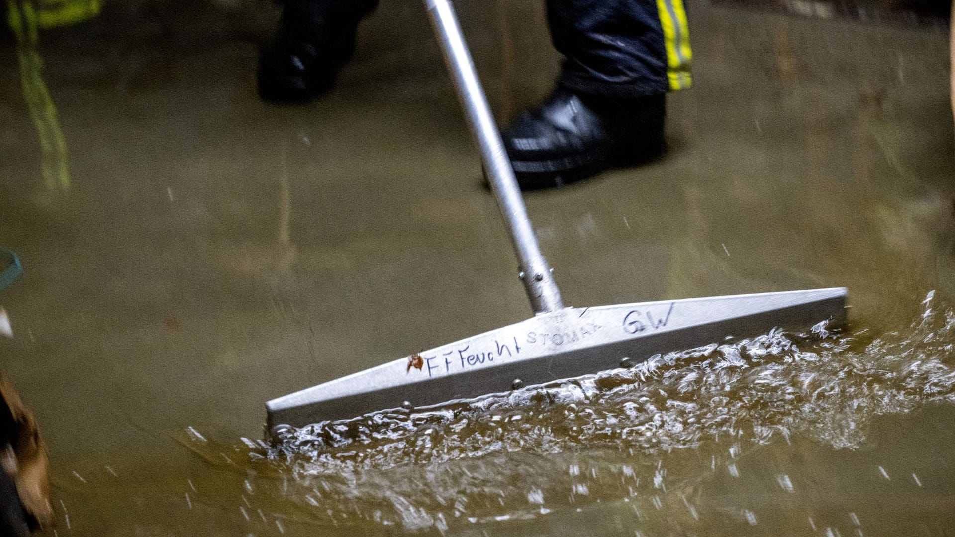 Nach starken Regenfällen in Nürnberg