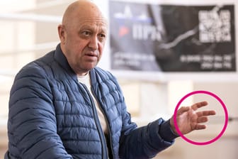 Jewgeni Prigoschin (Archivbild): Sein linker Ringfinger war nach seinem Aufenthalt in einem russischen Straflager verstümmelt.
