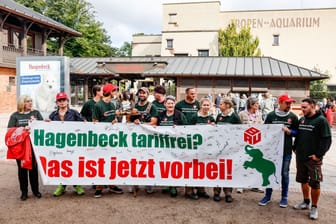Streik im Tierpark Hagenbeck