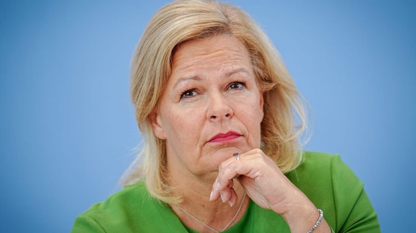 Nancy Faeser (SPD), Bundesministerin für Inneres und Heimat (Archivbild): Sie erhofft sich schnellere Asylverfahren für die beiden Staaten.