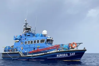 Seenotrettungsschiff "Aurora": Das Schiff wurde im Hafen von Lampedusa festgesetzt.