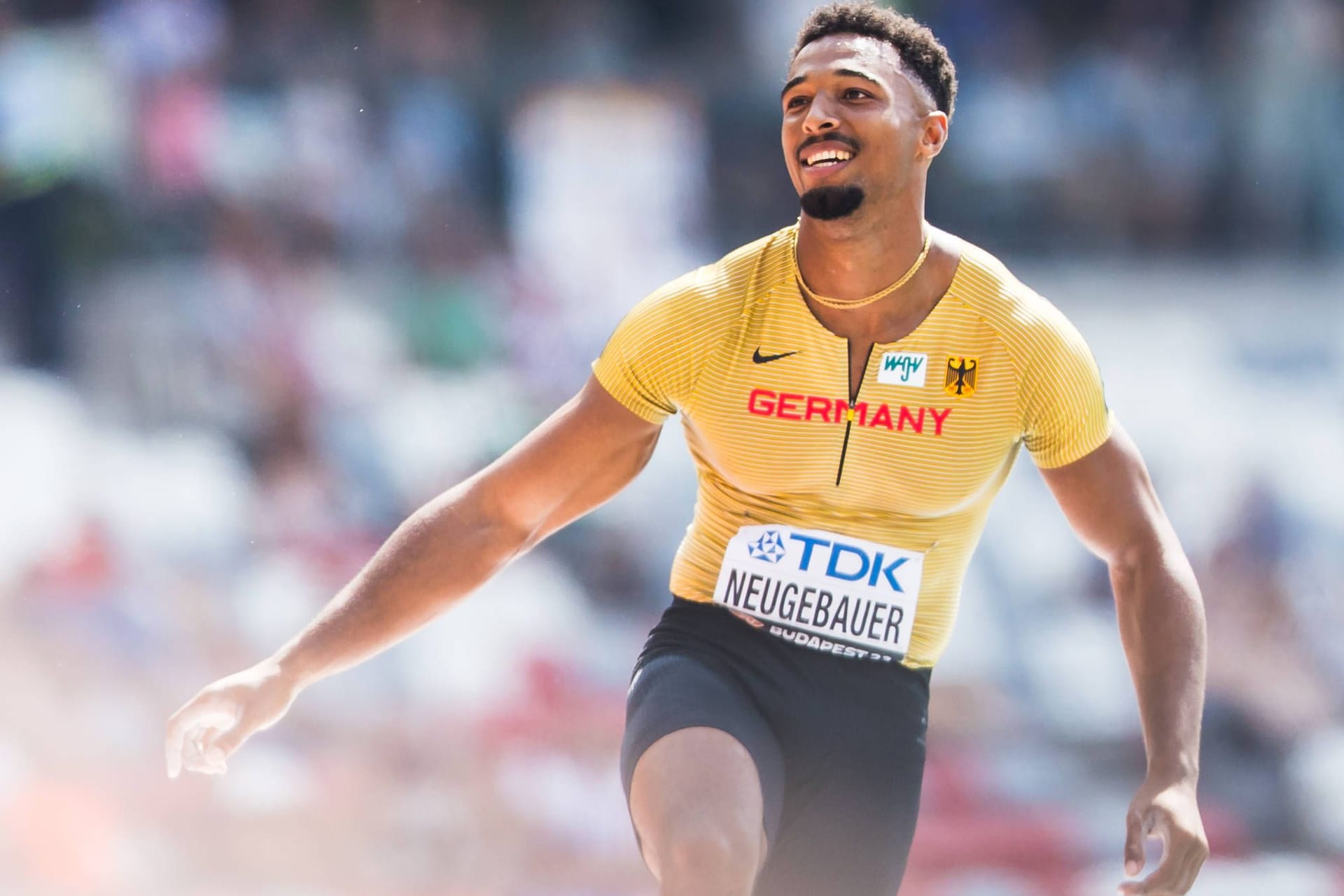 Leo Neugebauer: Der deutsche Zehnkämpfer bei der Leichtathletik-WM.