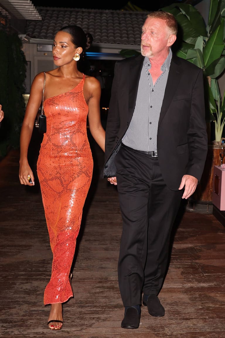 Boris Becker Mit Freundin Lilian De Carvalho Monteiro: Kleid Stiehlt Show