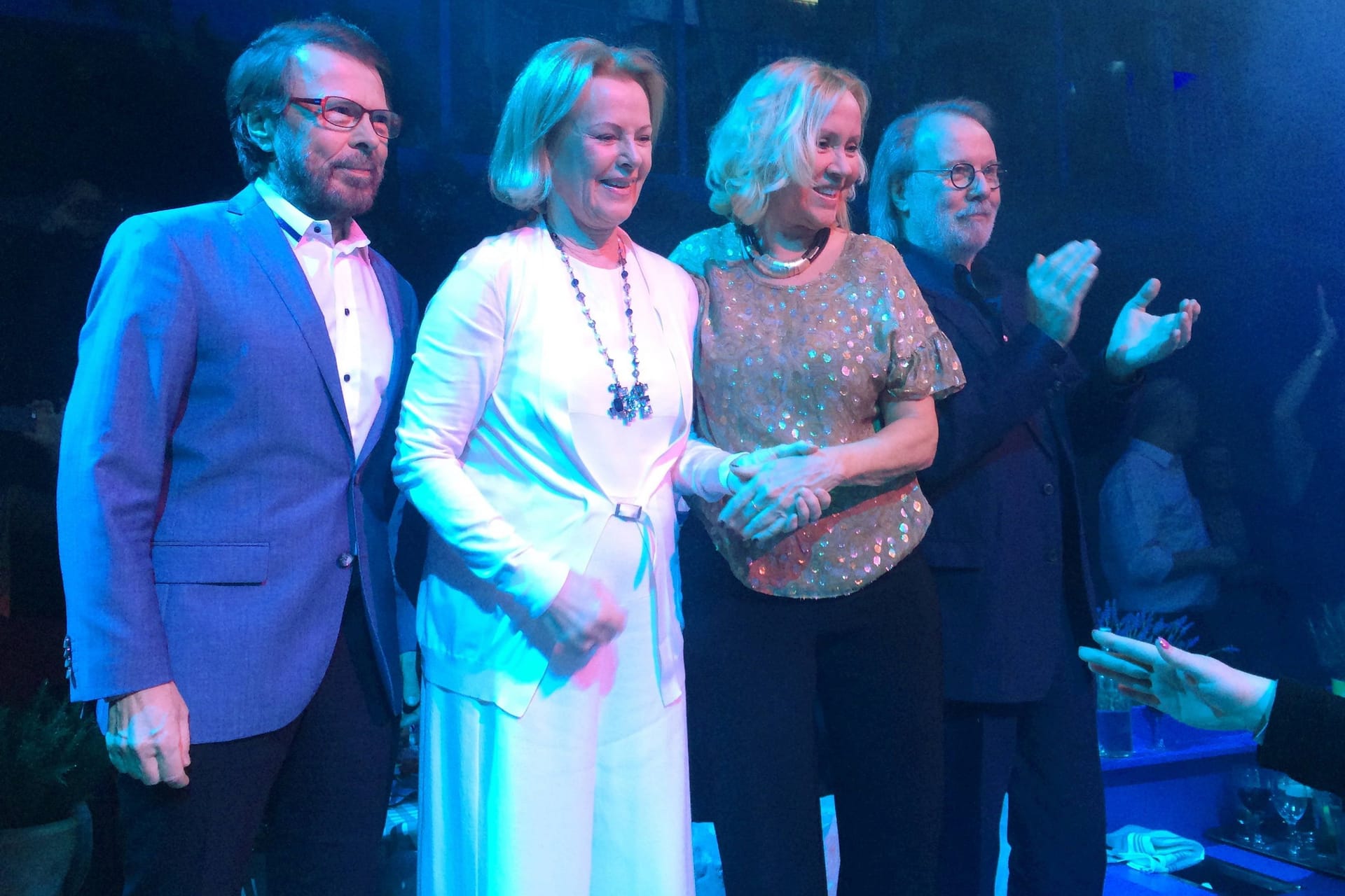 2017 kam ABBA wieder zusammen und arbeitete an neuen Projekten.
