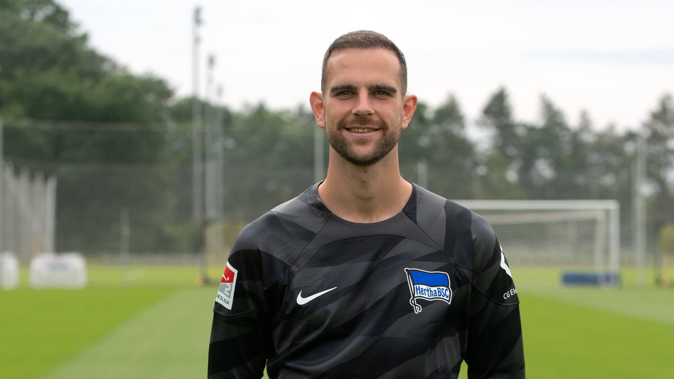 Marius Gersbeck: Der Keeper kehrte erst in diesem Sommer zu Hertha BSC zurück.