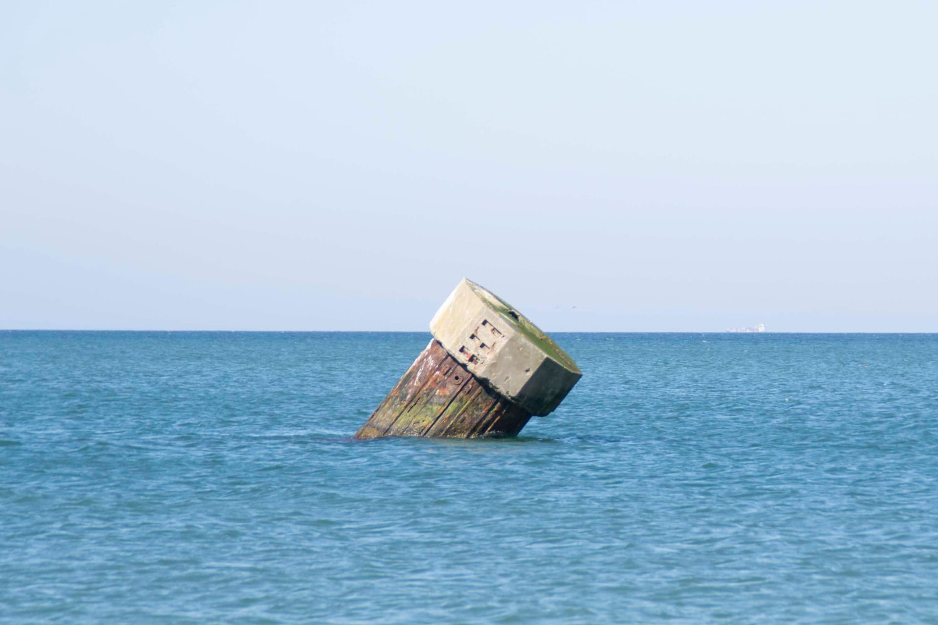 Der Ostseestöpsel von Nahem.