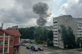 Explosion in Sergijew Possad: Die Stadt bei Moskau ist ein Touristenmagnet.