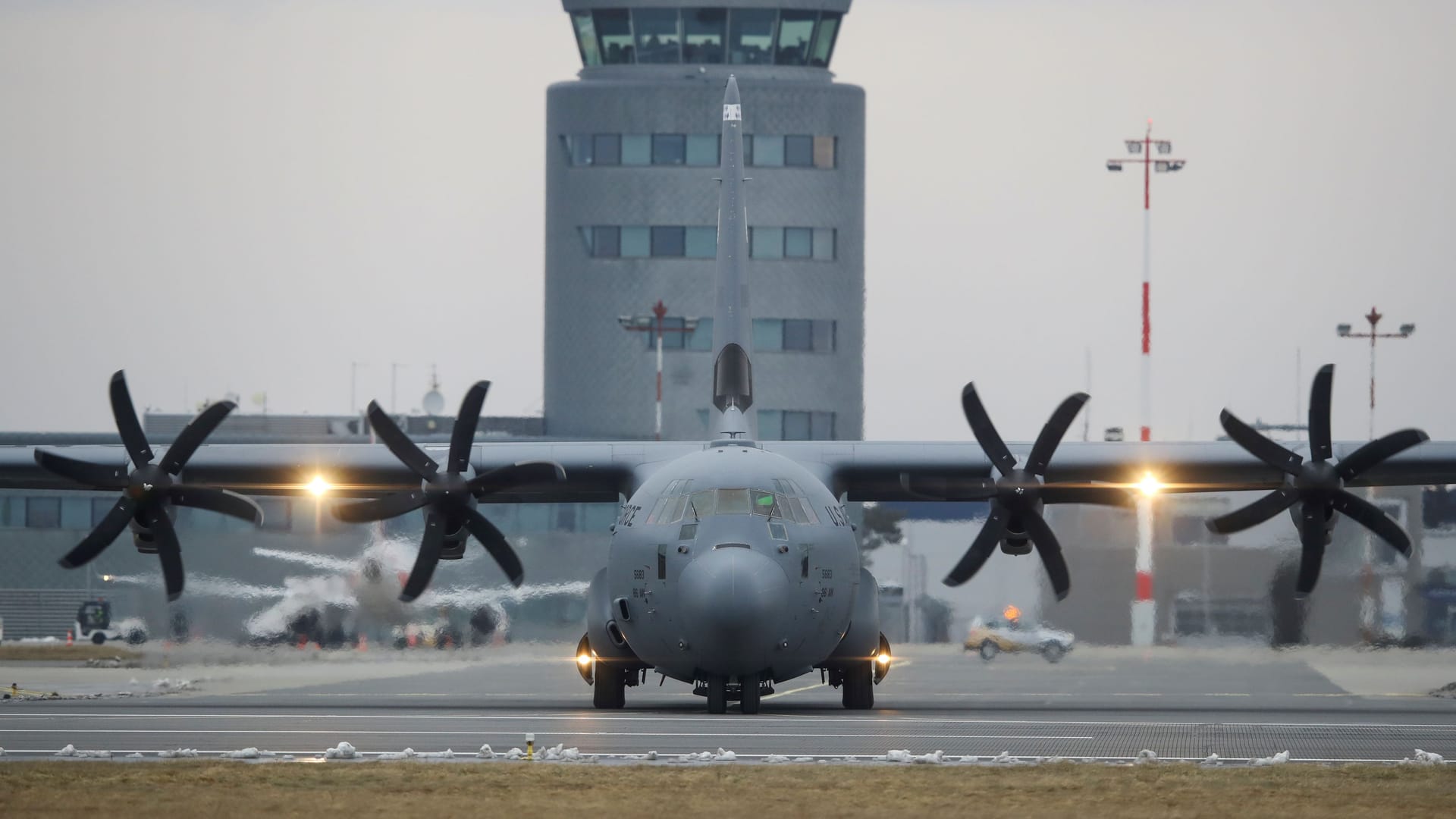 C-130 Frachtflugzeug aus den USA (Archivbild): Mehr als 80 Staaten nutzen diesen Typ und könnten das Waffensystem "Rapid Dragon" anwenden.