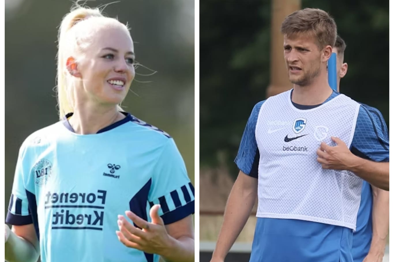 Sofie Vendelbo und Rasmus Carstensen: Beide spielen nun für den FC.