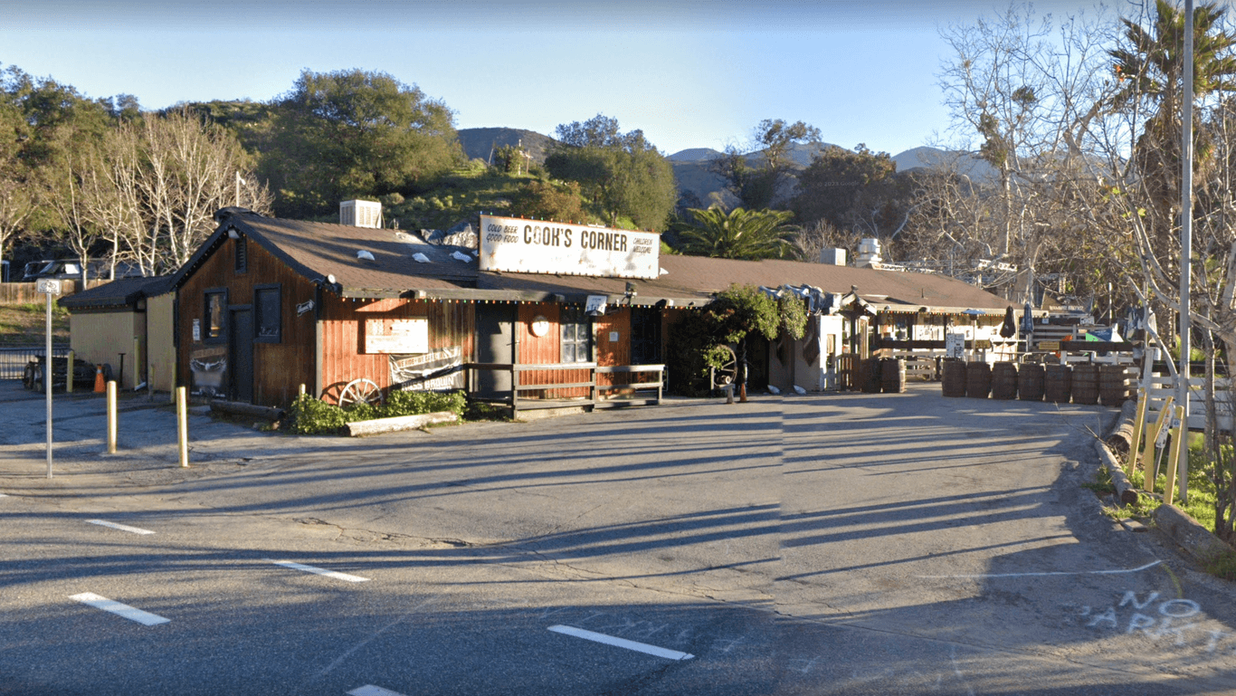 Die Biker-Bar Cook's Corner im kalifornischen Orange County: Hier tötete ein Schütze drei Menschen.