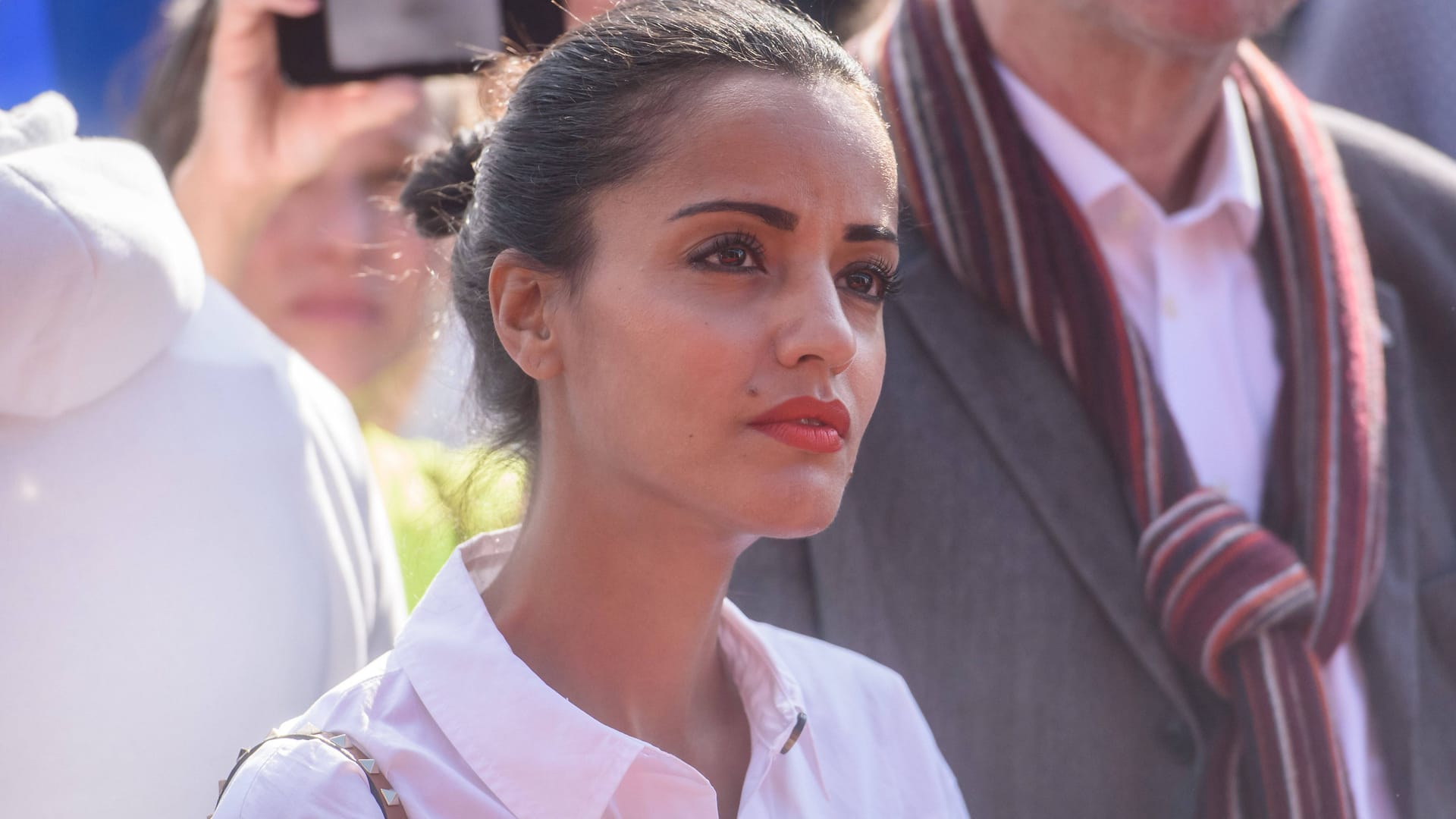 imago imagesSawsan Chebli, SPD-Politikerin, setzt sich gegen Antisemitismus in Deutschland ein. 94089205