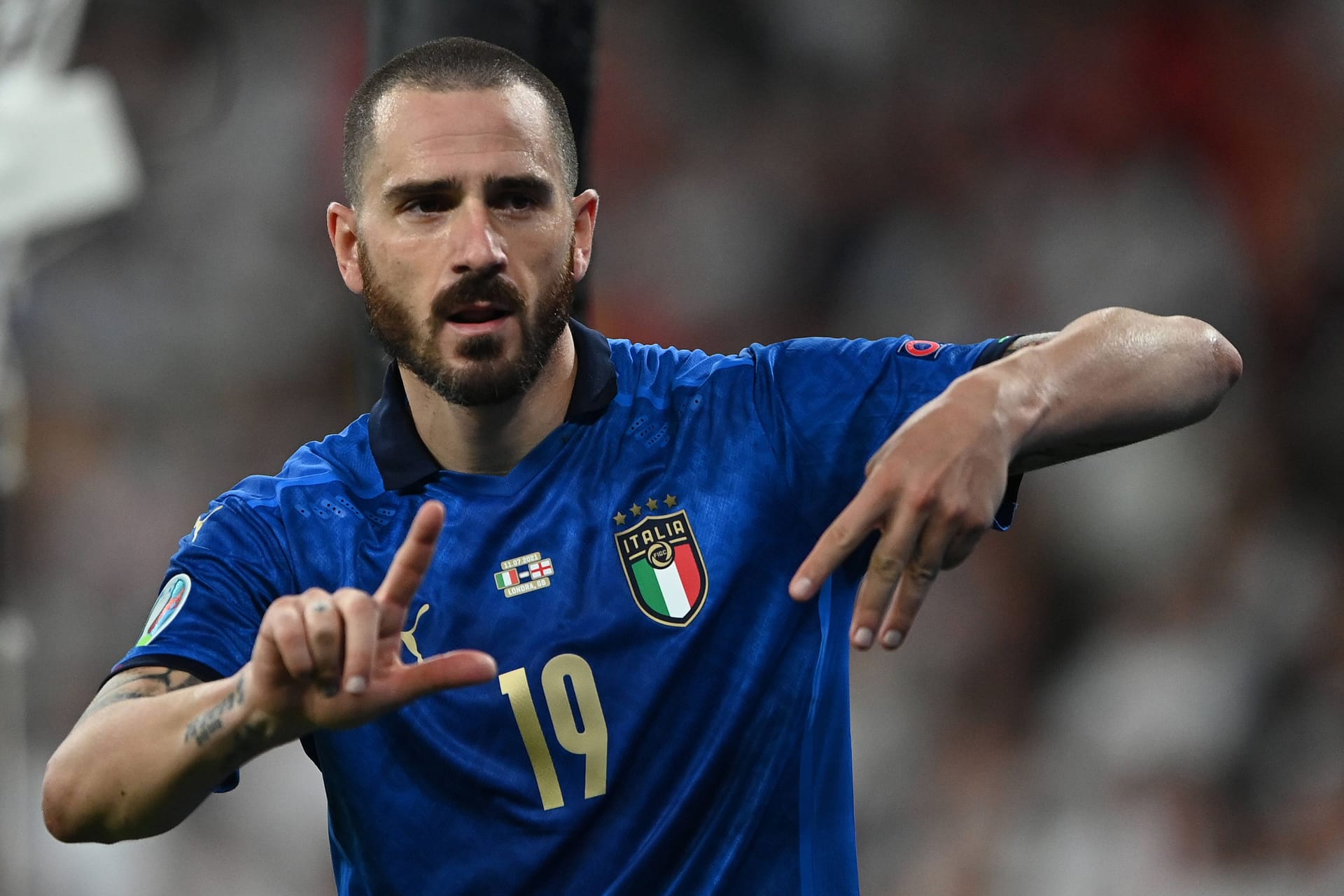 Tor im EM-Finale: Unions Neuzugang Leonardo Bonucci.