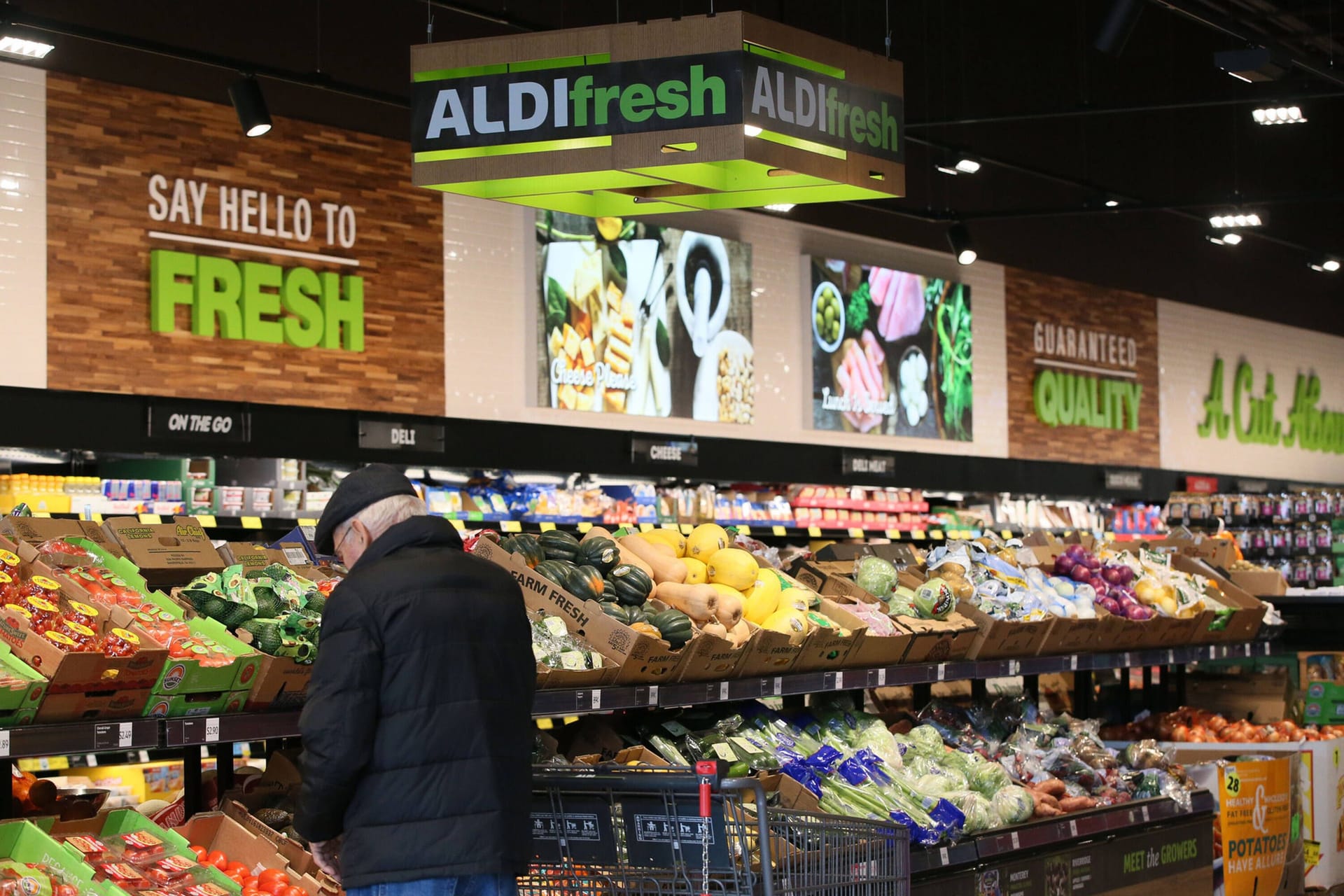 Ein Aldi im US-Bundesstaat Illinois: Kein Einzelhändler in den USA wächst schneller als die deutsche Kette.