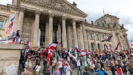 Drei Jahre nach "Sturm" auf Reichstag: Neue Reichsbürger-Demo am Reichstag