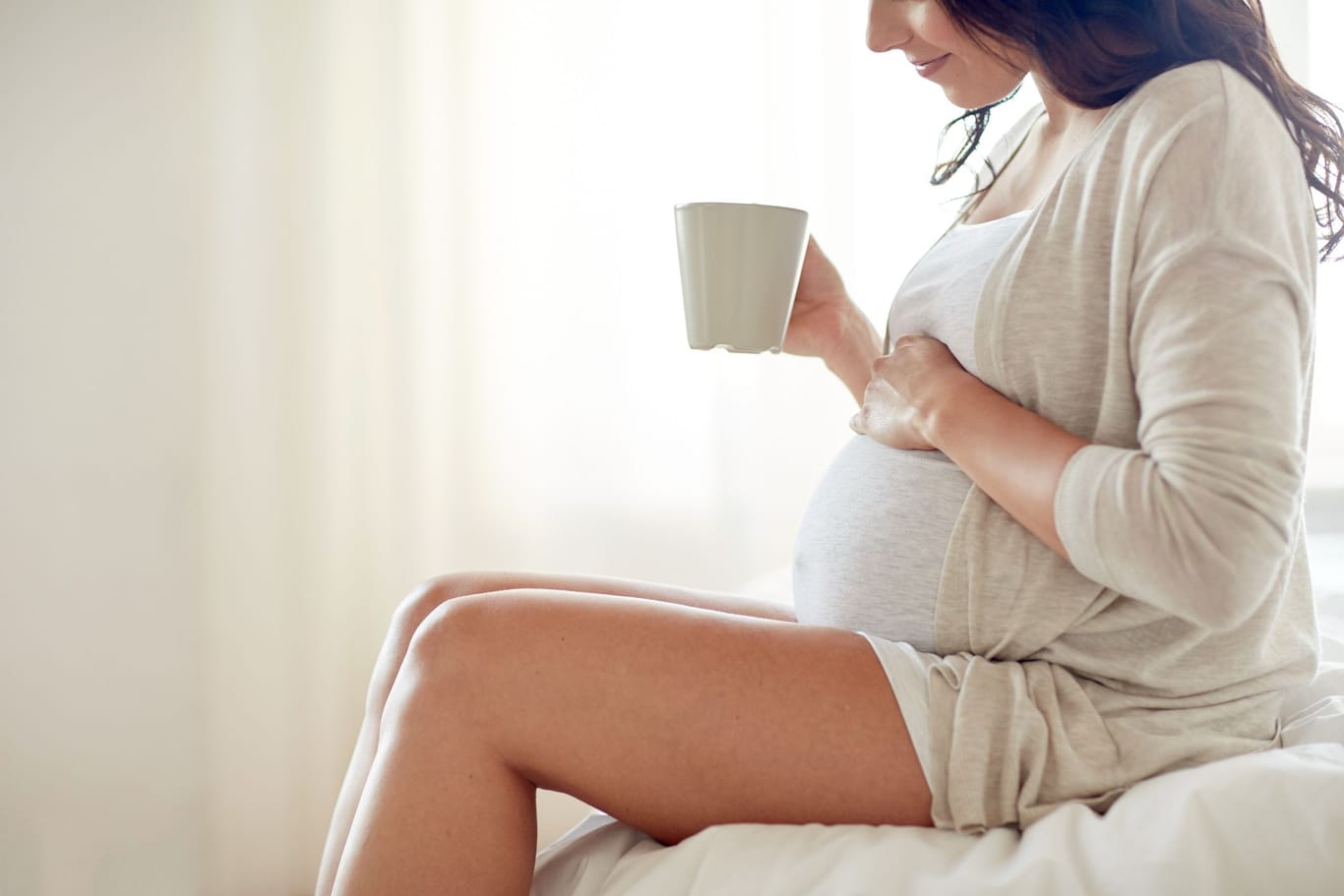 Entspannung in der Schwangerschaft: Eine wohltuende Tasse Tee für werdende Mütter.