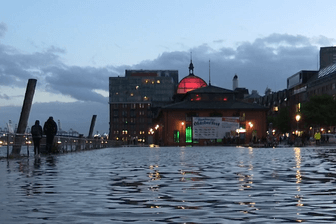 Fischmarkt Hamburg überspült