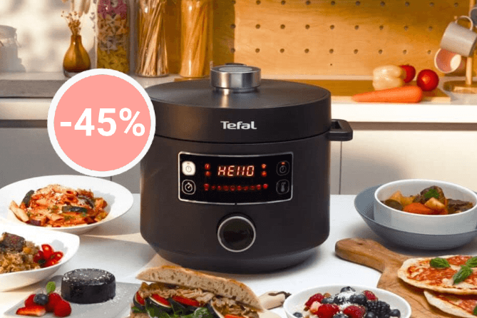 Für die Küche: Amazon reduziert aktuell den Multikocher von Tefal um satte 46 Prozent.