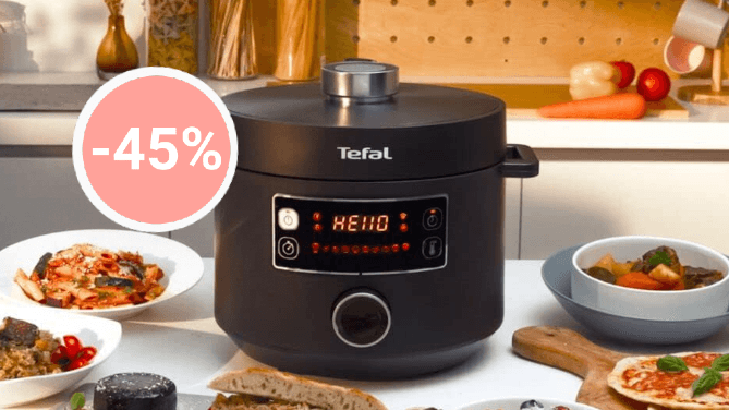 Für die Küche: Amazon reduziert aktuell den Multikocher von Tefal um satte 46 Prozent.