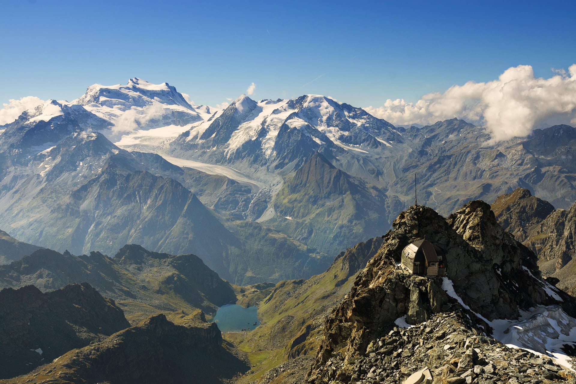 Region Petit Combin (Archivbild): Ein Deutscher starb beim Bergsteigen.