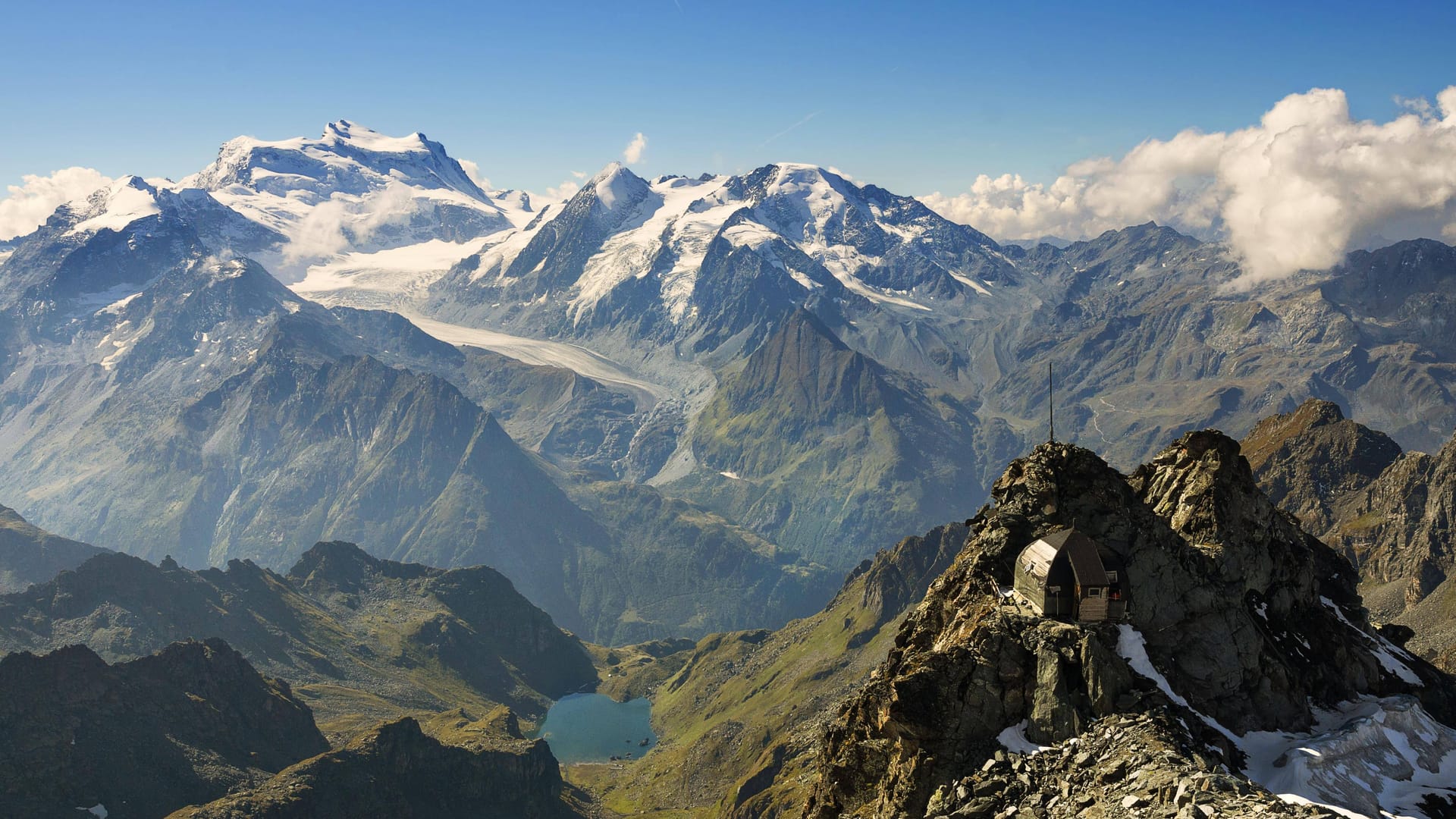 Region Petit Combin (Archivbild): Ein Deutscher starb beim Bergsteigen.