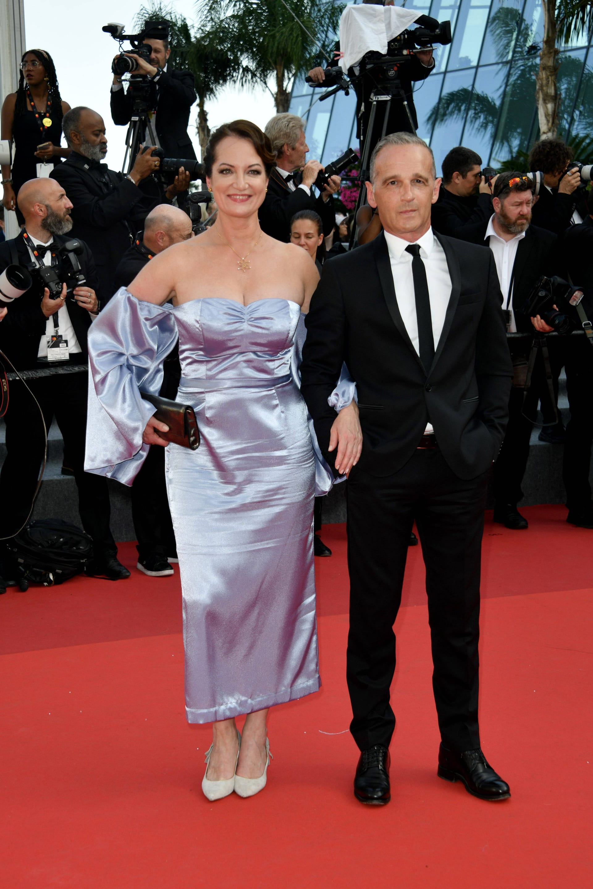 2022 kamen Natalia Wörner und Heiko Maas noch zusammen zu den Filmfestspielen in Cannes.