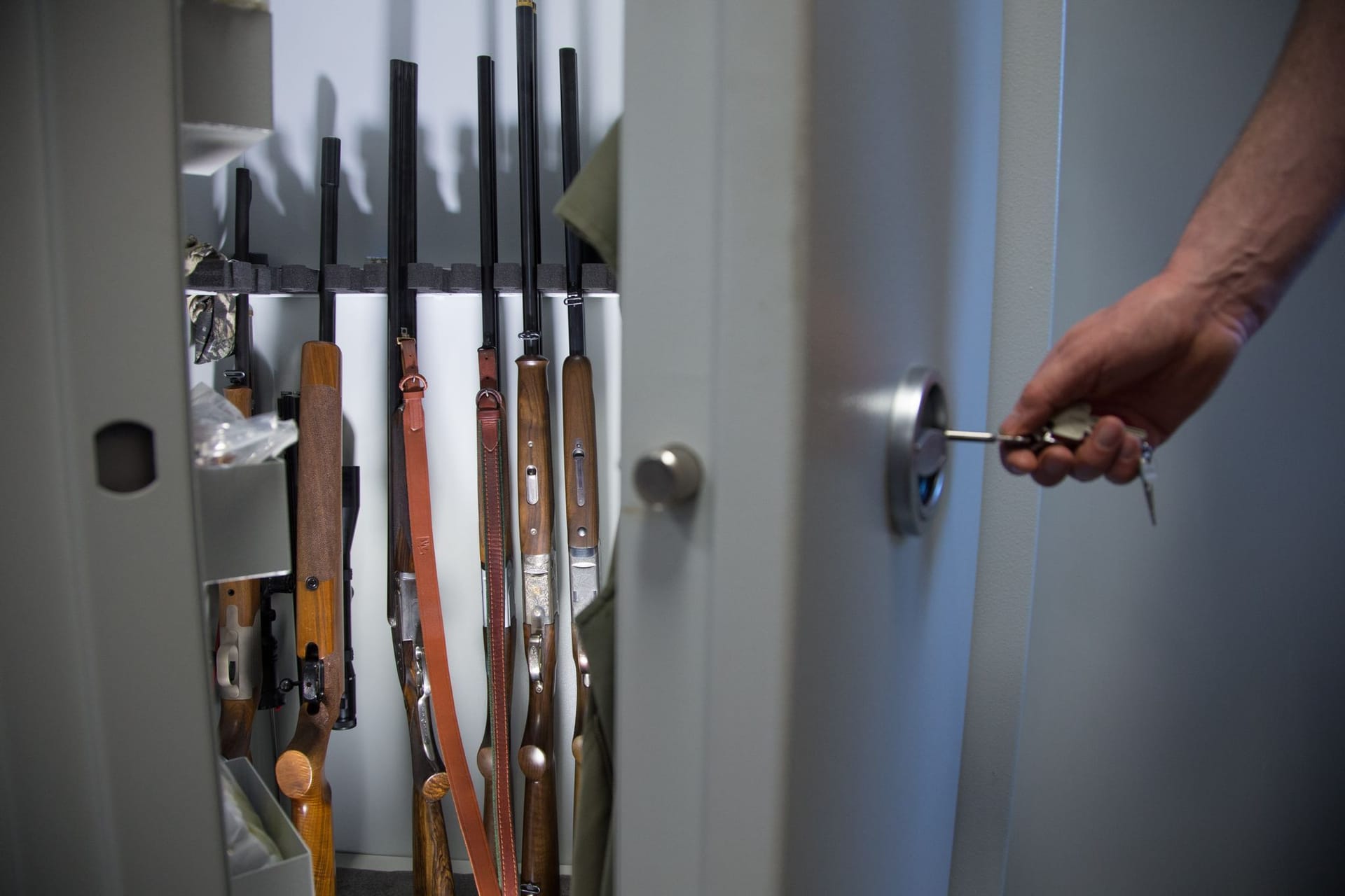 Waffenschrank mit Langwaffen