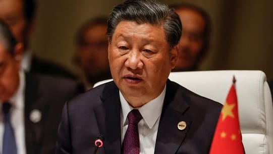 Xi Jinping: Chinas Präsident hat seine Rede auf dem Brics-Gipfel in Südafrika verpasst.