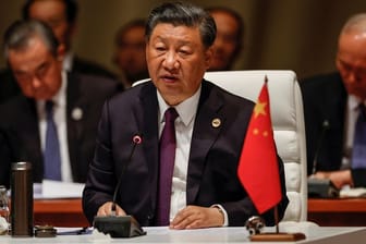 Xi Jinping: Chinas Präsident hat seine Rede auf dem Brics-Gipfel in Südafrika verpasst.