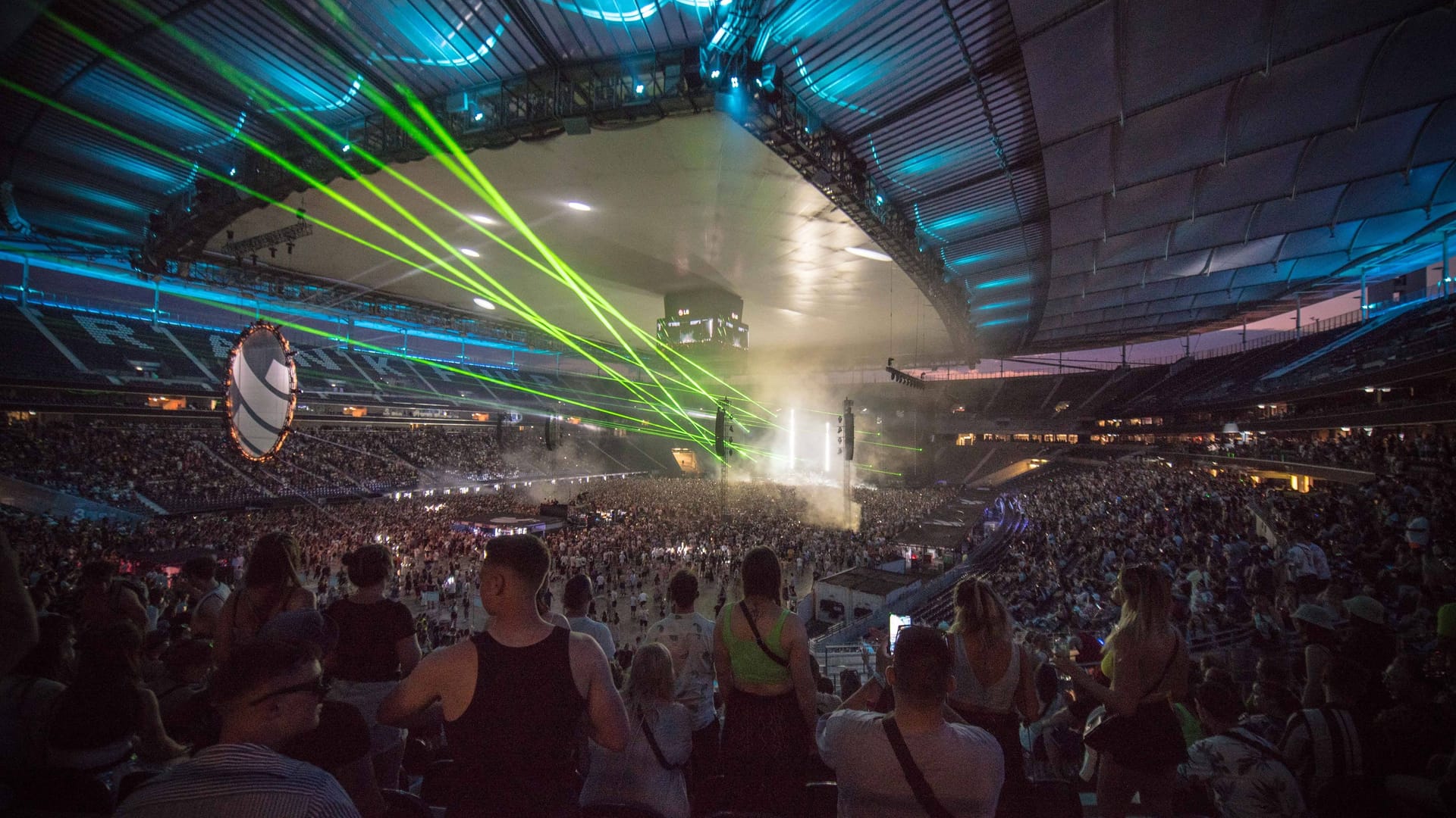 Auftritt von Robin Schulz beim World Club Dome 2023.