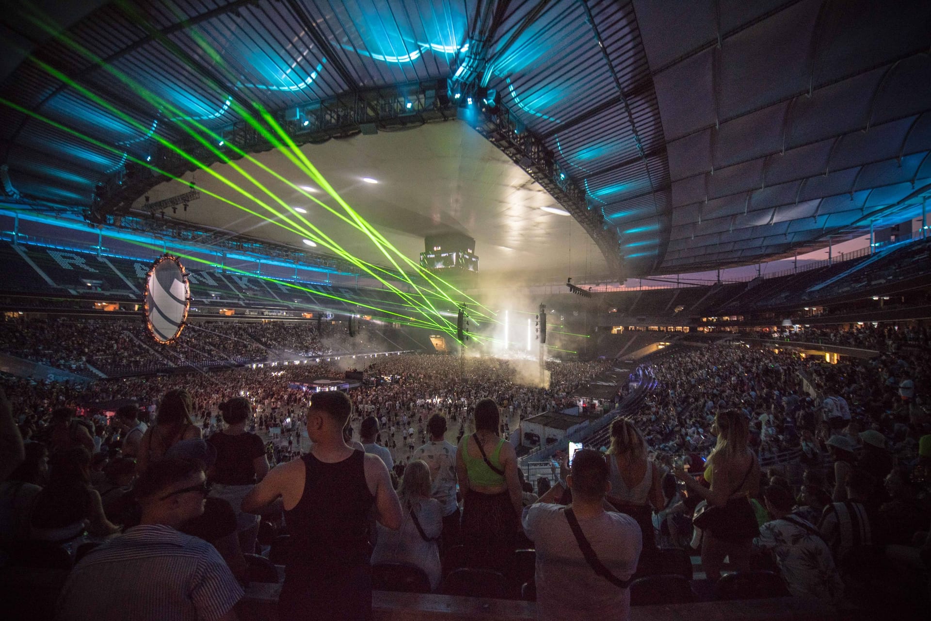 Auftritt von Robin Schulz beim World Club Dome 2023.