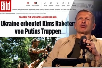 Obszöne Tirade: Hier schimpft Kreml-Propagandist Solowjow über die Berichterstattung der "Bild"-Zeitung.