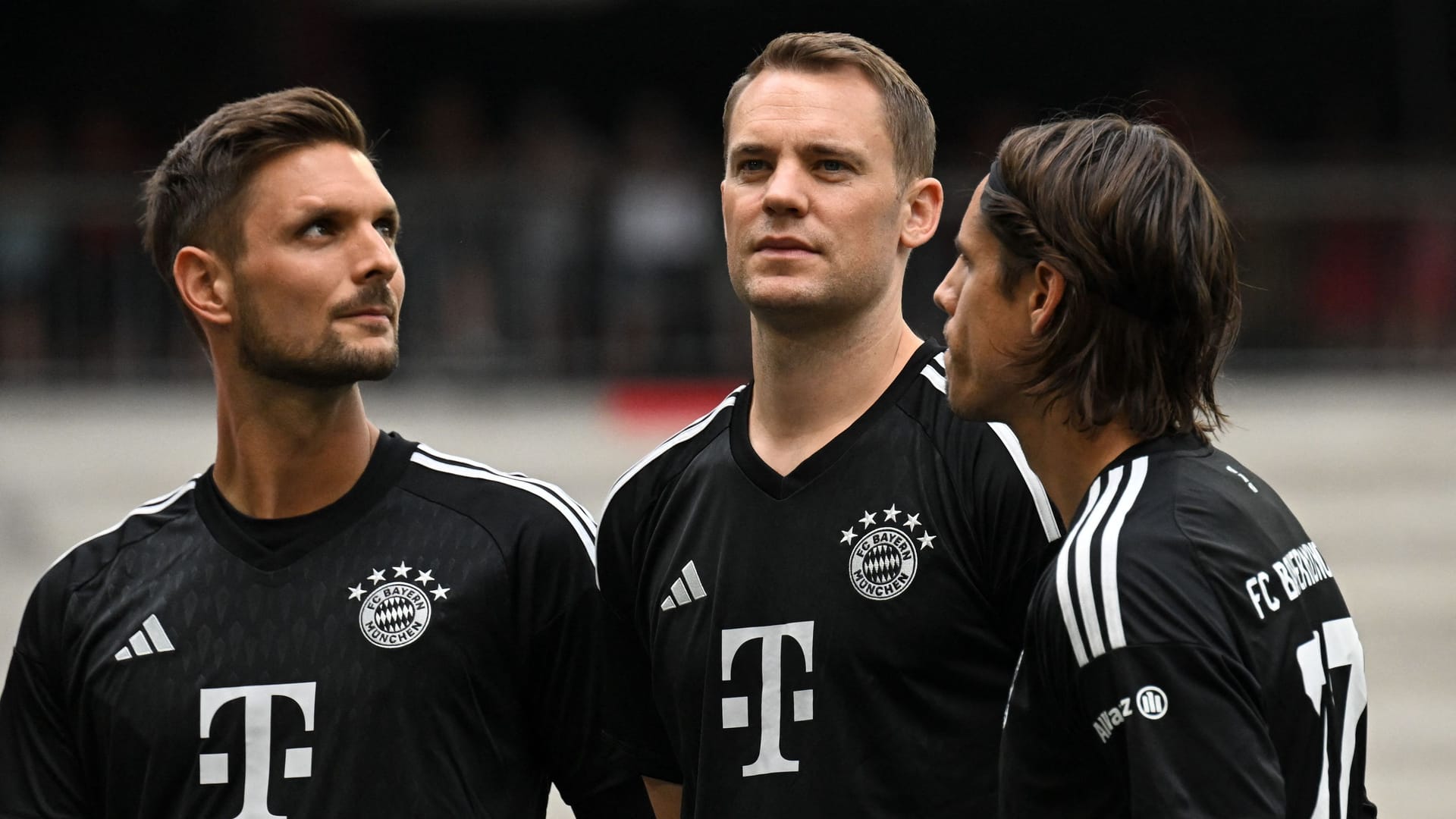 Bayerns Keeperkarussell: Sven Ulreich (l.), Manuel Neuer (M.) und der inzwischen zu Inter Mailand gewechselte Yann Sommer (Archivbild).