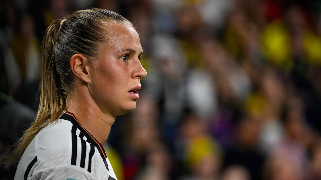 Klara Bühl: Sie und ihre Mannschaft verloren knapp aber nicht unverdient gegen Kolumbien.