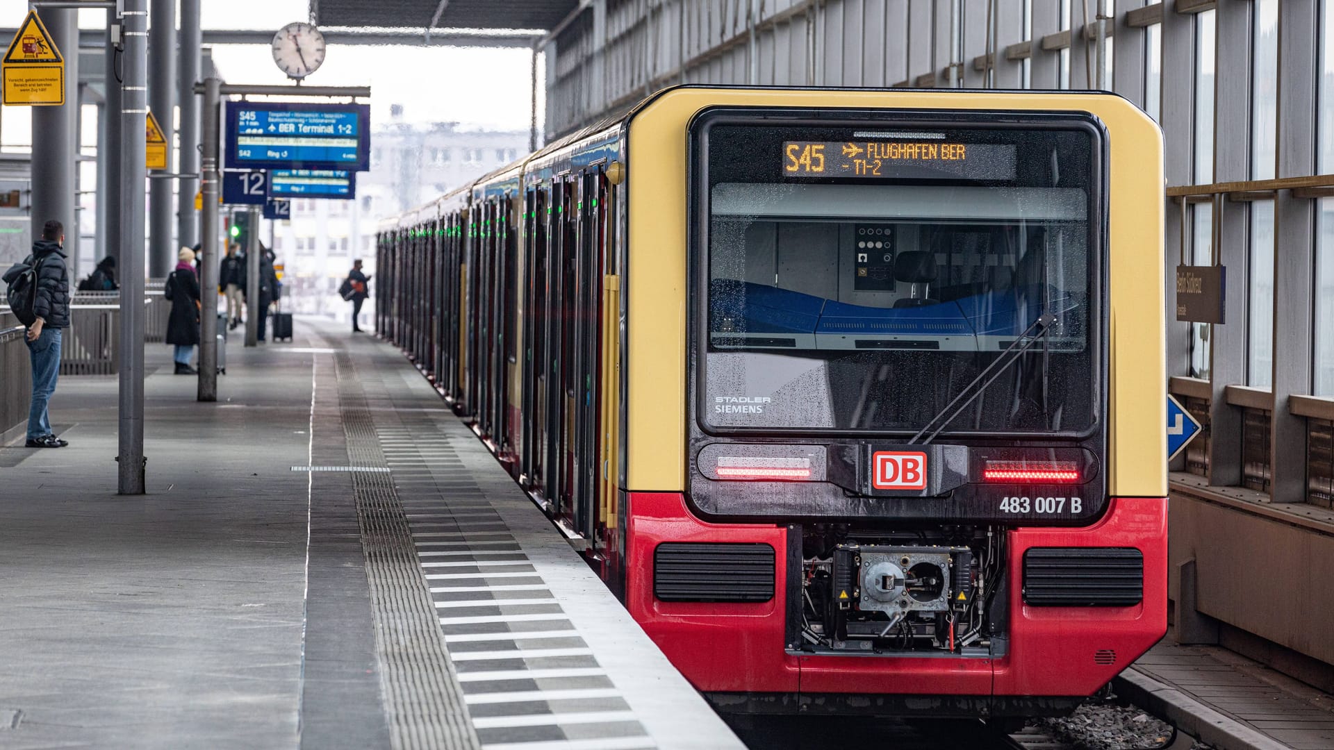 Eine Berliner S-Bahn Eine Berliner S-Bahn