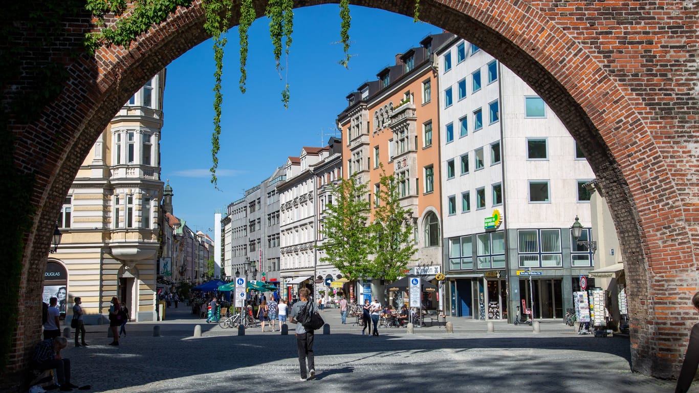 Das Sendlinger Tor in München: Hier kam es zu dem Zwischenfall