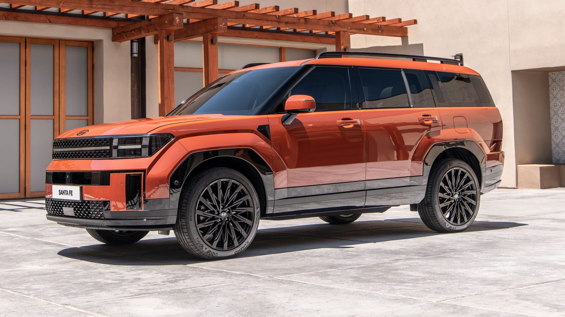 Hyundai Santa Fe 2023 SUV macht radikalen Wandel