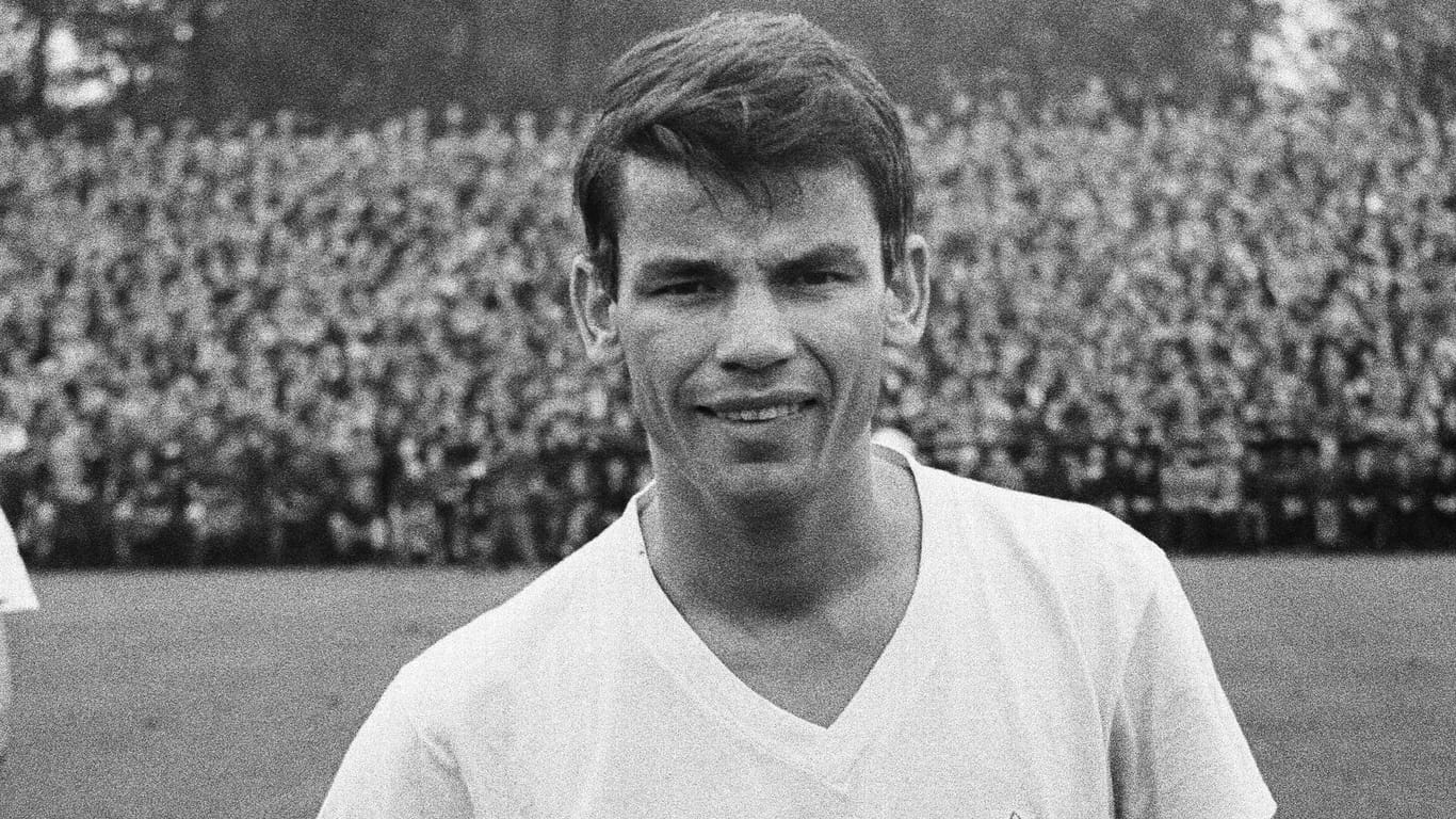 Gerhard Elfert im Gladbach-Trikot in der Saison 1965/66: Geschichte geschrieben.