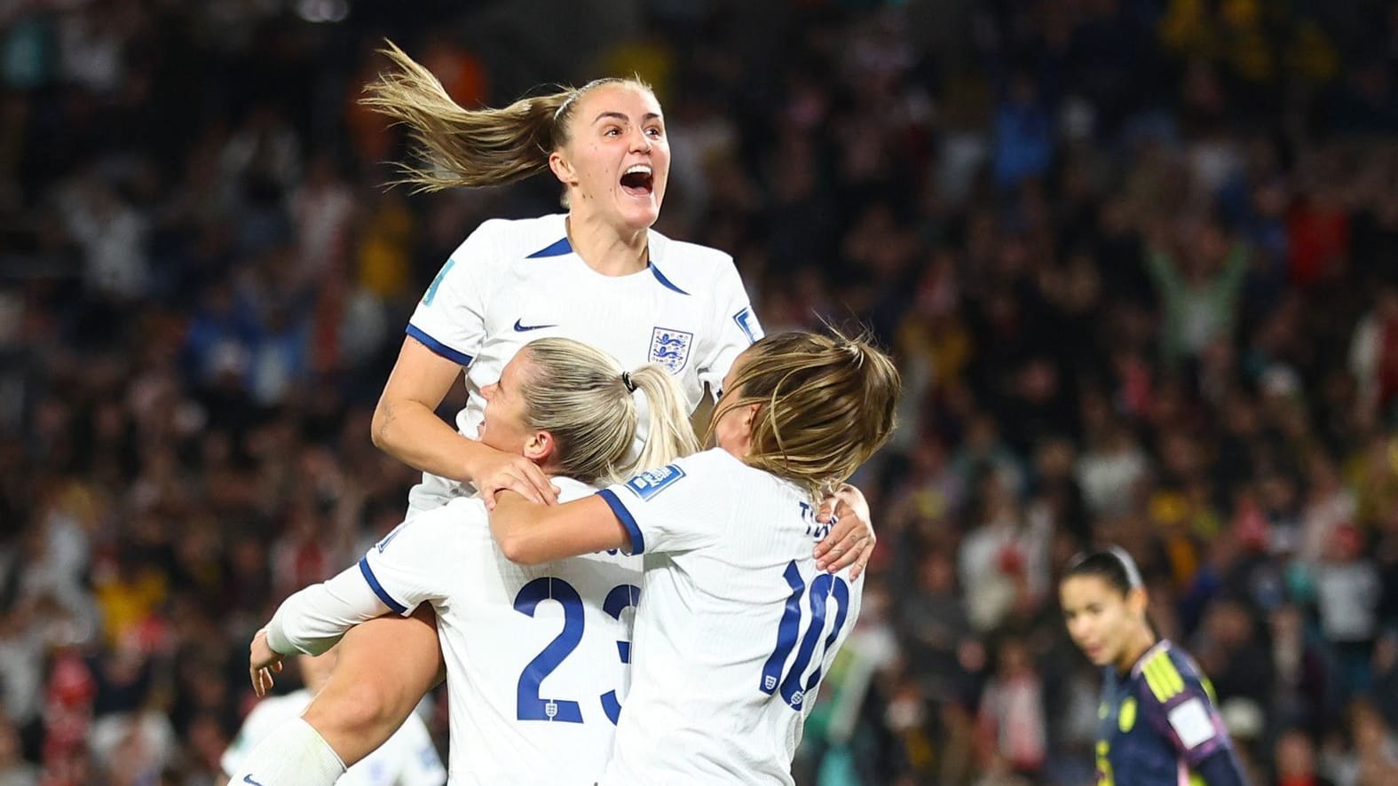 England: Die Spielerinnen sind eine Runde weiter.