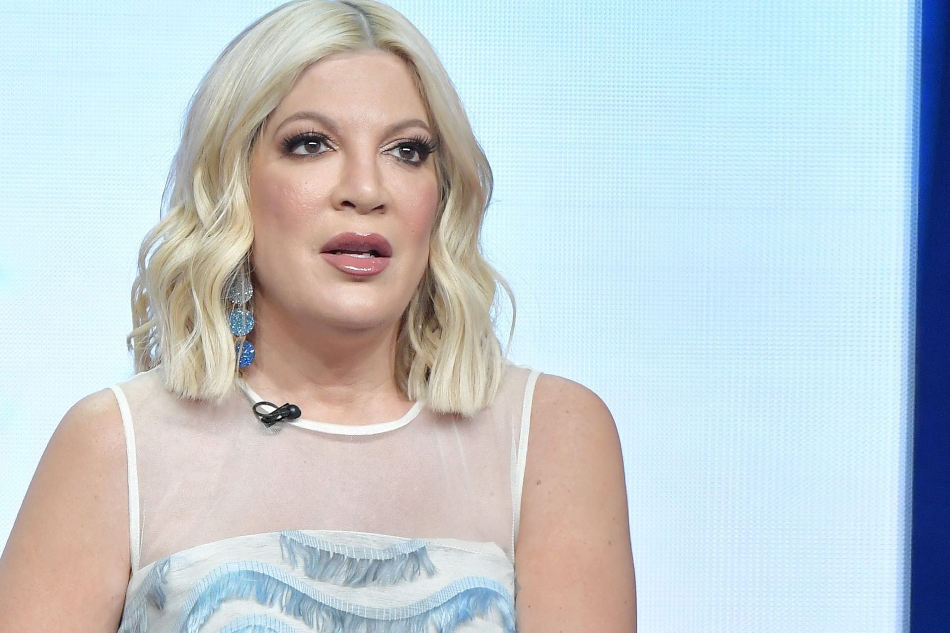 Tori Spelling: Die Ehe der Schauspielerin ist zerbrochen.