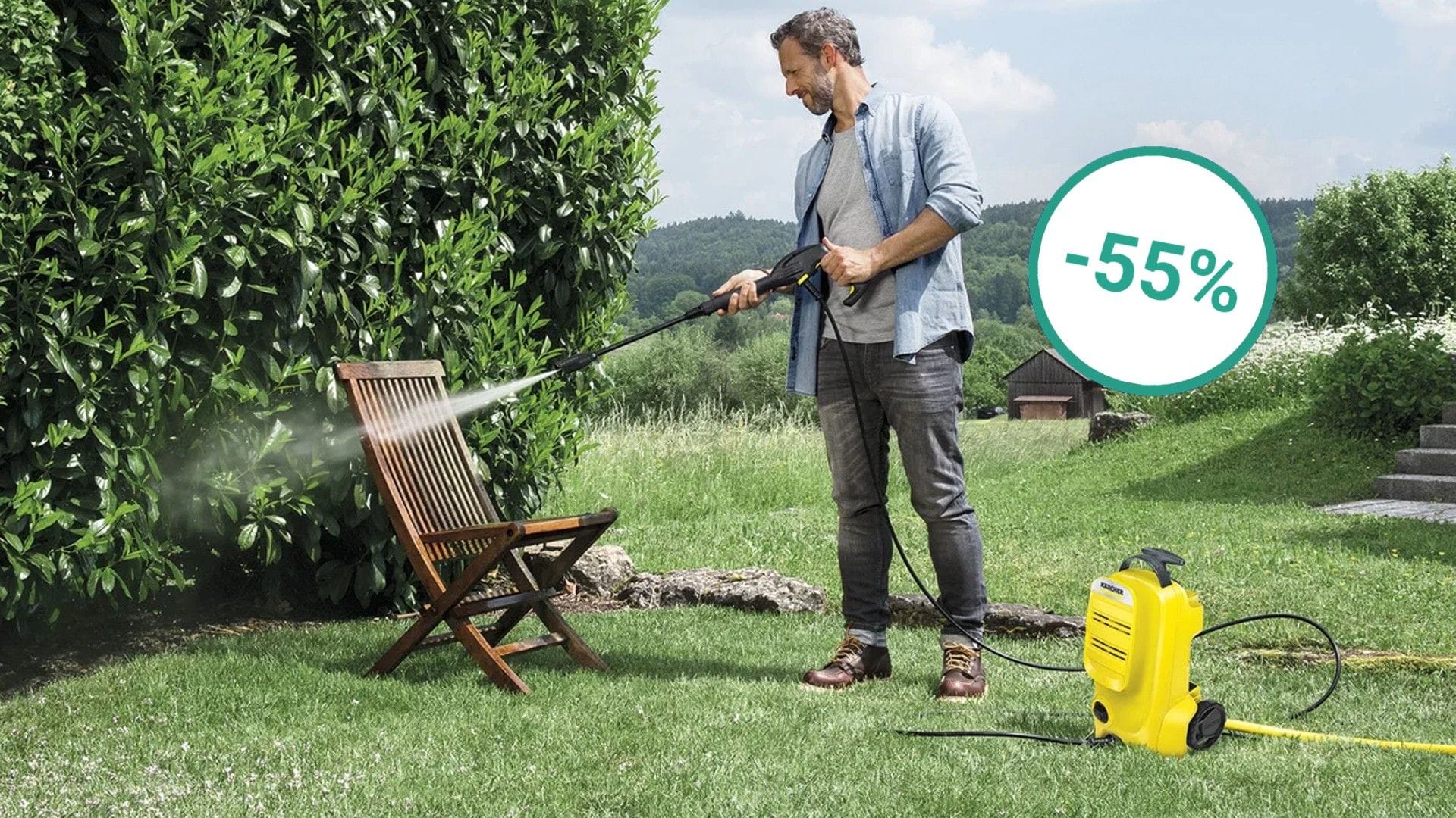 Der Hochdruckreiniger K3 Compact Home von Kärcher ist im Summer Sale von Lidl zum Rekord-Tiefpreis erhältlich.