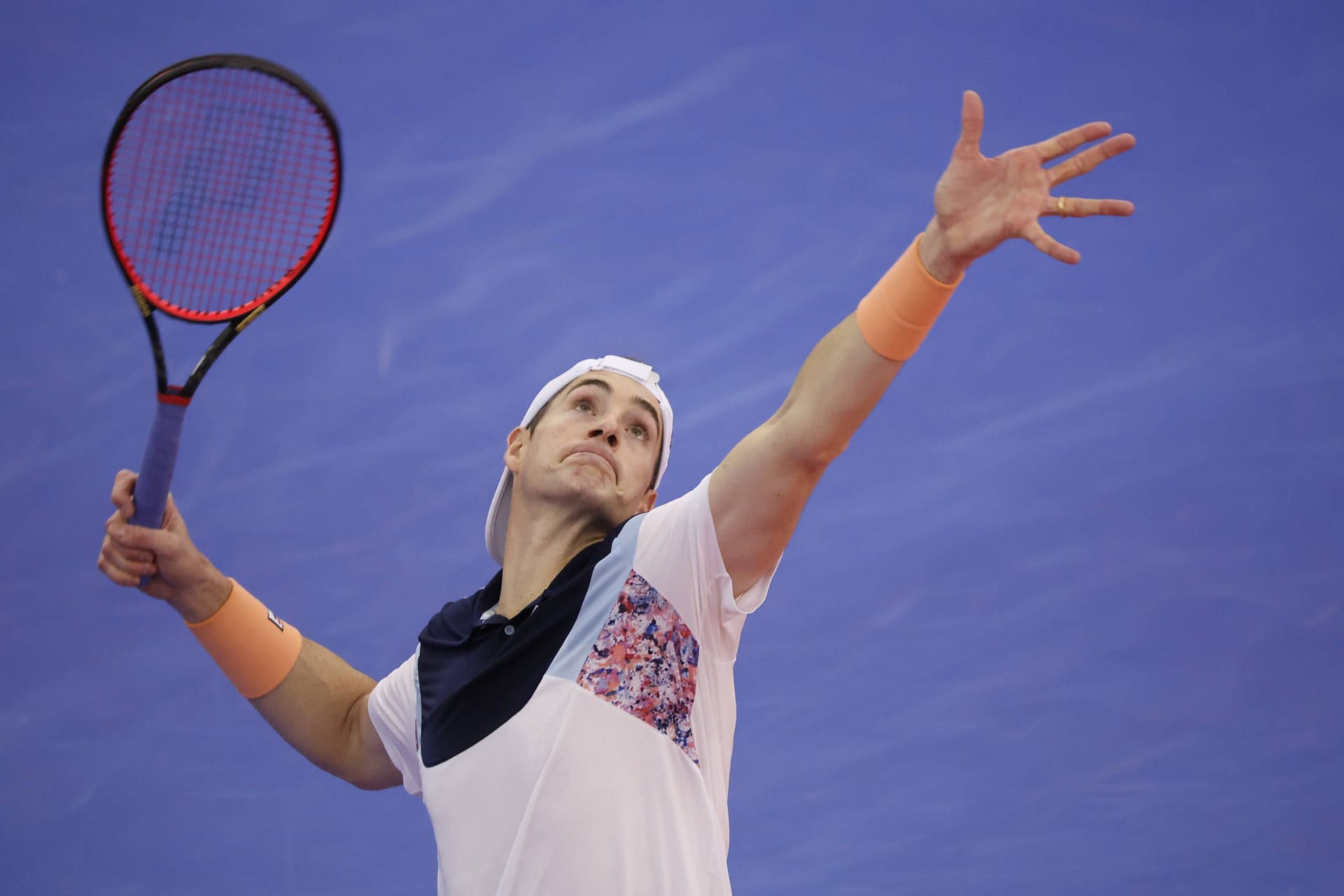 John Isner: Der US-Amerikaner ist bekannt für seine harten Aufschläge.