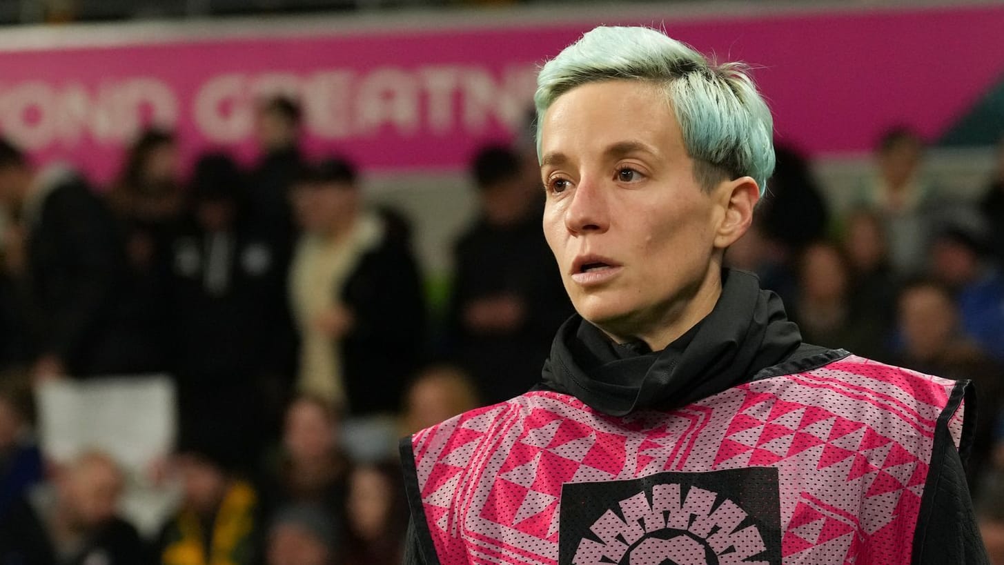 Megan Rapinoe: Sie lässt kein gutes Haar an Luis Rubiales.