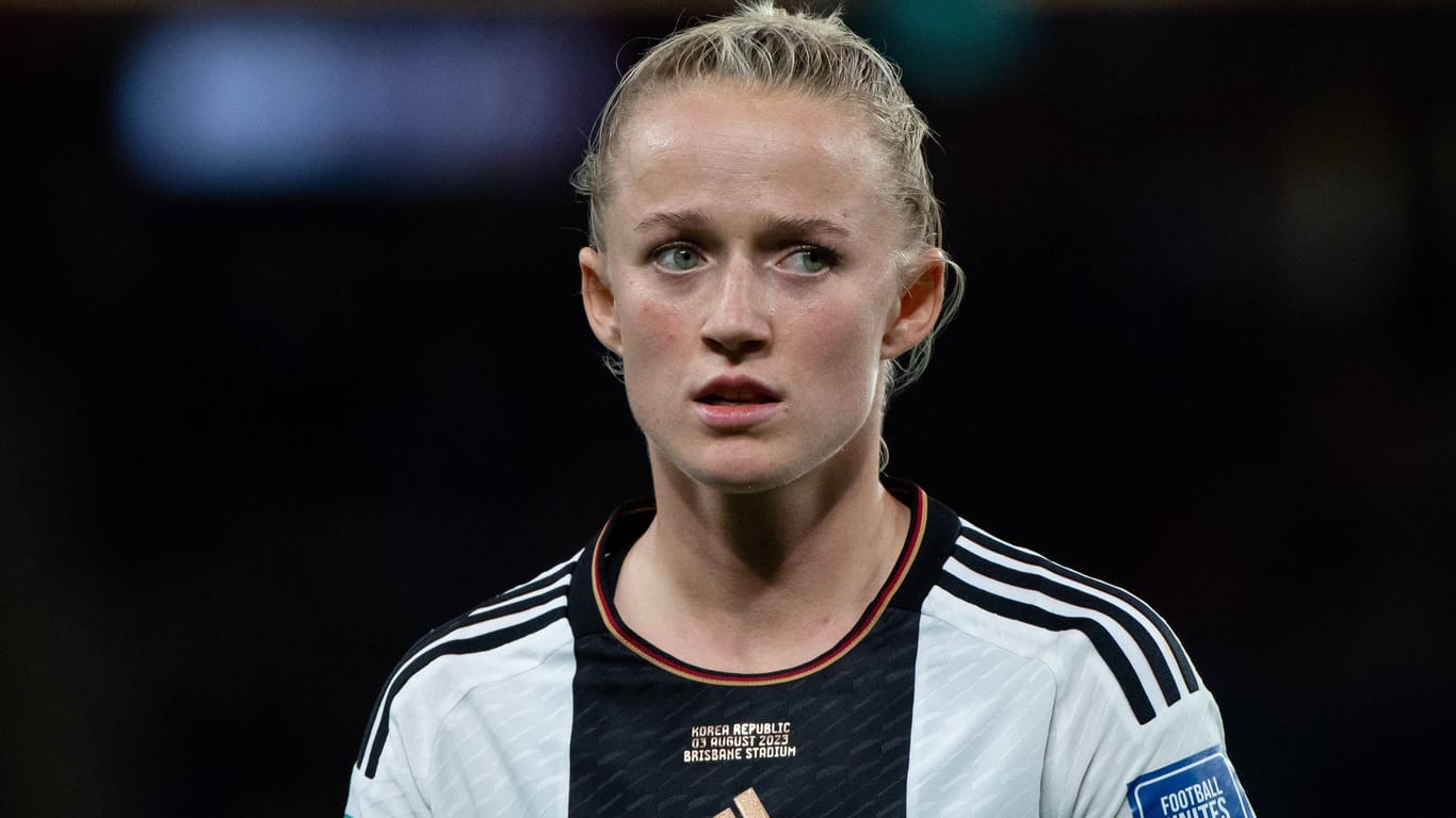 Lea Schüller: Die Stürmerin schied mit Deutschland in der Vorrunde aus.