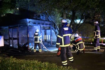 Feuerwehreinsatz in Groß Borstel: 38 Einsatzkräfte waren vor Ort.
