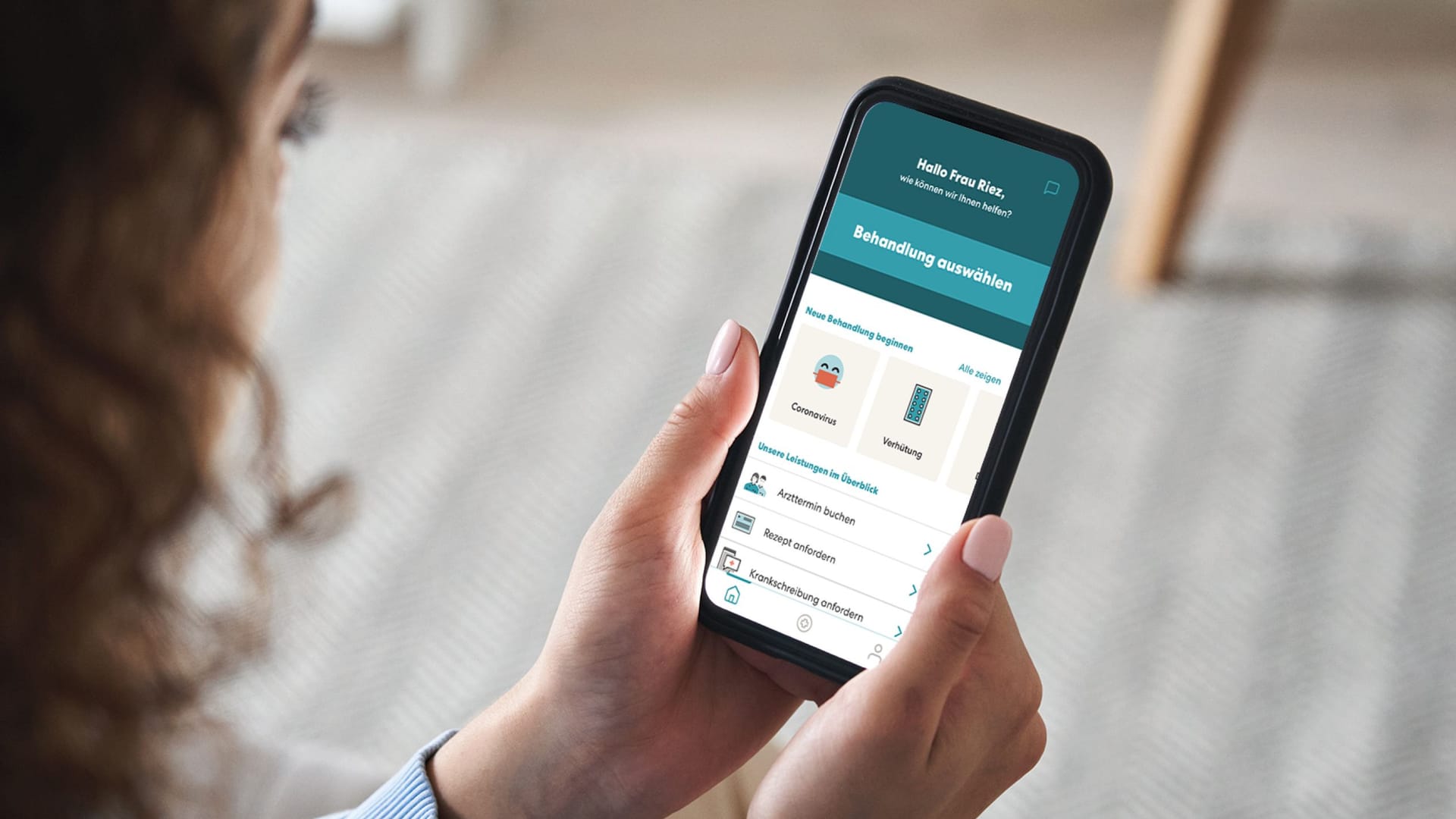 App herunterladen, Behandlung auswählen, Videosprechstunde starten – so einfach funktioniert der digitale Arztbesuch.