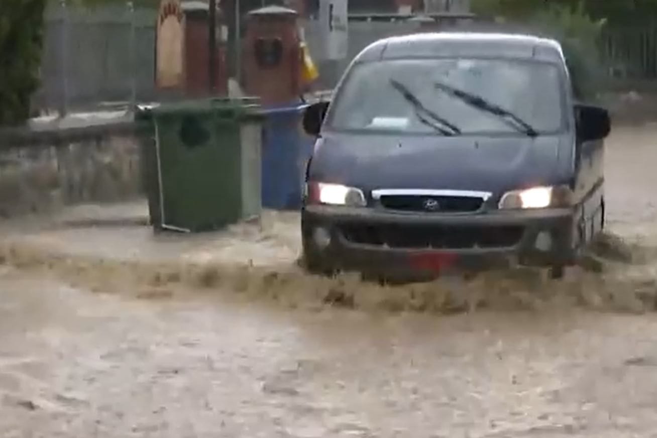 Erneut heftige Unwetter in Griechenland