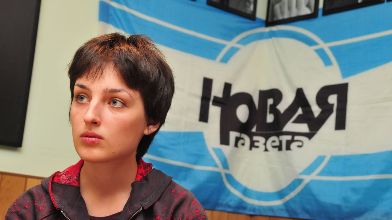 Jelena Kostjutschenko: Die Journalistin arbeitete lange für die "Nowaja Gaseta".